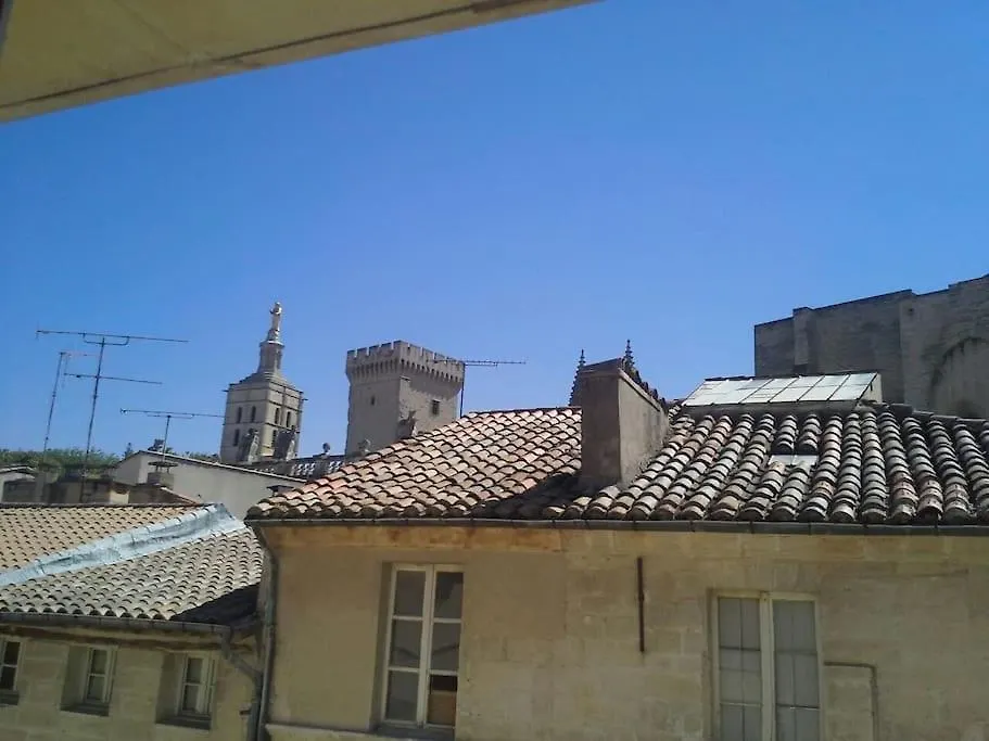 2 Pieces Magnifiques Vue De Papes Apartment Avignon