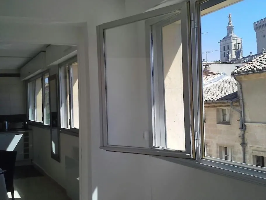 2 Pieces Magnifiques Vue De Papes Apartment Avignon France